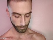Preview 1 of Hairy jock jerks his cock