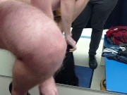 Preview 2 of handjob in fitting room