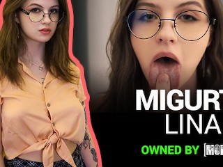 Full Video - Mofos – Horny Babe Migurtt Lina Deepthroats Her BF's Big Dick Before Riding Him | Pornhub