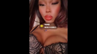 Nicki b flaunts her hot ass