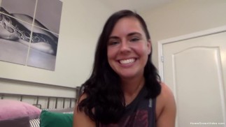 Пухленькая любительница готова стать порнозвездой