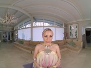 Preview 1 of Blonde Babe Anna Claire Clouds As STAR WARS Princess Amidala Needs Jedi Fuck VR Porn