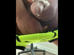 Young buck cumming hard