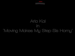 Video Moving Makes My Step-Sis Horny - Aria Kai -