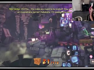 Crash Bandicoot 4 Lvl The Hazardous Waste, 2084