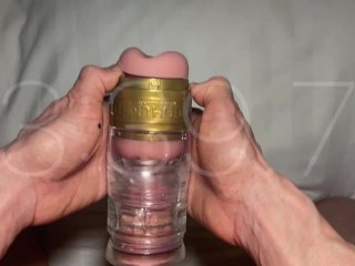 adult toys, solo male fleshlight, fleshlight cum, fleshlight