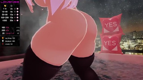 Vtuber Slut muestra nueva realidad virtual y se corre en NORA celebrate 2/12/22