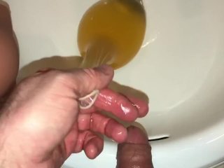 Fan Request: Piss Fucking My Sex Doll With A_Condom On Inflating That_Pussy