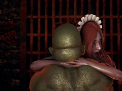 female knight lose to monster ork - episode.9