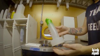 How a Platinum Silicone Dildo is made in 1 Minute - KinkMob