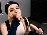 Preview 1 of Street Fighter Cammy - Slut was Anal Destroyed for losing - cosplay porn