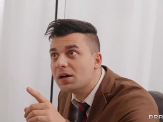 Dining On The Masseur's Dick / Brazzers