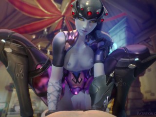 Overwatch Widowmaker POV Cowgirl - (Fpsblyck)