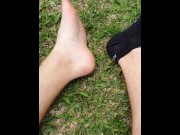 Preview 6 of Sniff my sweaty feet after a long hike