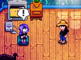 Sneaking into a woman room and this happened - Stardew Valley 1.5 Playthrough PART 4