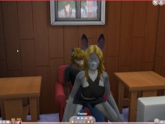 Video Wolf and Bunny Sims 4 Furry EP. 2