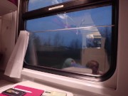 Preview 5 of // Met a hot bitch on the train and fucked her hard with a big cock // [ 4k ]