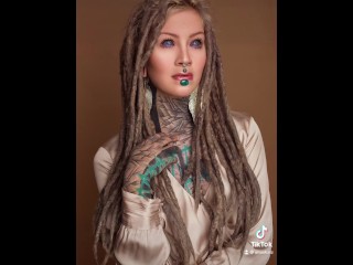 My Fan Art - more Clips on my Tiktok: Anuskatzz / SFW Tattoo Ink Paint Painting Inked Tattoos Model