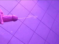 Hot jizz for a tied penis