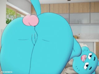 animation, furry porn, mother, ass