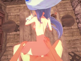 (POV) You SIDE FUCK Silent Magician Yu-Gi-Oh! Hentai