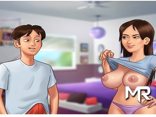 hentai game, huge dick, big boobs, role play