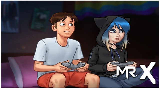 SummertimeSaga - Милая девушка любит рок и видеоигры E1 # 34
