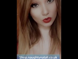 Join Naughty Natalis Affiliate Program and make Money Selling my Porn