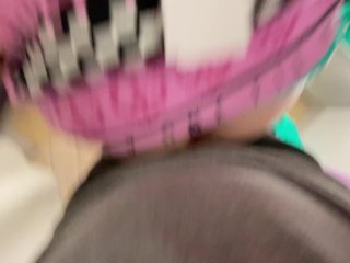 Risky Fucking and Public Blowjob in a_Store ChangingRoom