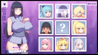 Waifu Hub [PornPlayパロディー変態ゲーム] Re-ゼロから始める異世界生活のエミリア-パート2ディープスロート