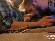 Preview 1 of Straight Mechanic Gets Big Dick Serviced - JohnnyTrigger