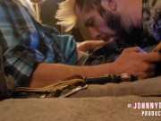 Preview 3 of Straight Mechanic Gets Big Dick Serviced - JohnnyTrigger