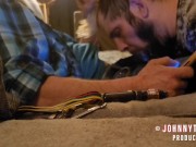 Preview 5 of Straight Mechanic Gets Big Dick Serviced - JohnnyTrigger