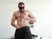 Preview 3 of Maskurbate - Muscle Hunk Needs A Helping Hand