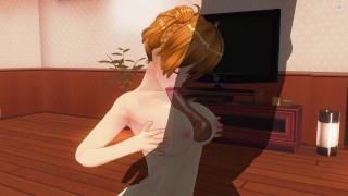 3D HENTAI Village ragazza titjob il tuo cazzo