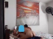 Preview 3 of my stepcousin surprises me & we fuck very well