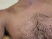 Preview 3 of HANDSOME GUY - CHARMING HAIRY CHEST STRAIGHT BRO DIRTY TALK