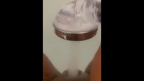 Shower head makes me cum