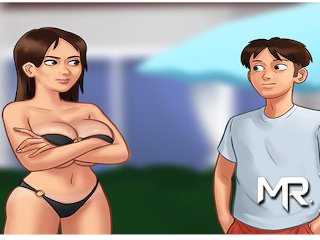 аниме, cartoon, lets play, porn game
