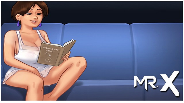 SummertimeSaga - Мастурбирует Чтение Книги E2 # 78