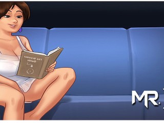 SummertimeSaga - Masturbates Reading E2 Book # 78