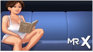 SummertimeSaga - Masturbates Reading E2 Book # 78