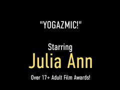 Video Milf Julia Ann Finds Better Way To Stretch In Yoga Practice!