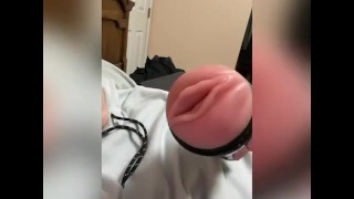 MY ONLY FANS ARE TEEN LICKS AND CUM IN FLESHLIGHT