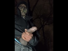 Young Nigga Got His Dick Out • Pissing In The Woods
