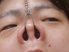 豚のオナニー　古いシリーズ　20130127 - Screenshot 7 of 16 - 鼻責め