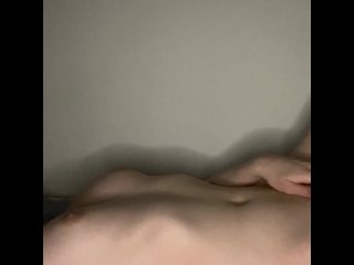 girl masturbating, solo female, small tits, amateur