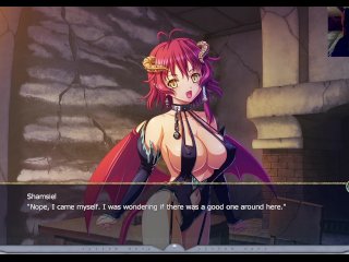 huge tits, hentai game, hentai visual novel, parody