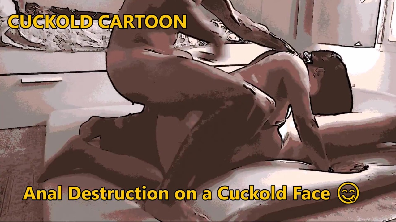 Cuckold Cartoon : Anal Destruction on a Cuckold Face - Pornhub.com