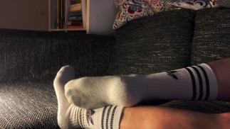 Take My Smelly White Socks Off And Worship My Feets
